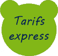 tarifs express tarifs express
